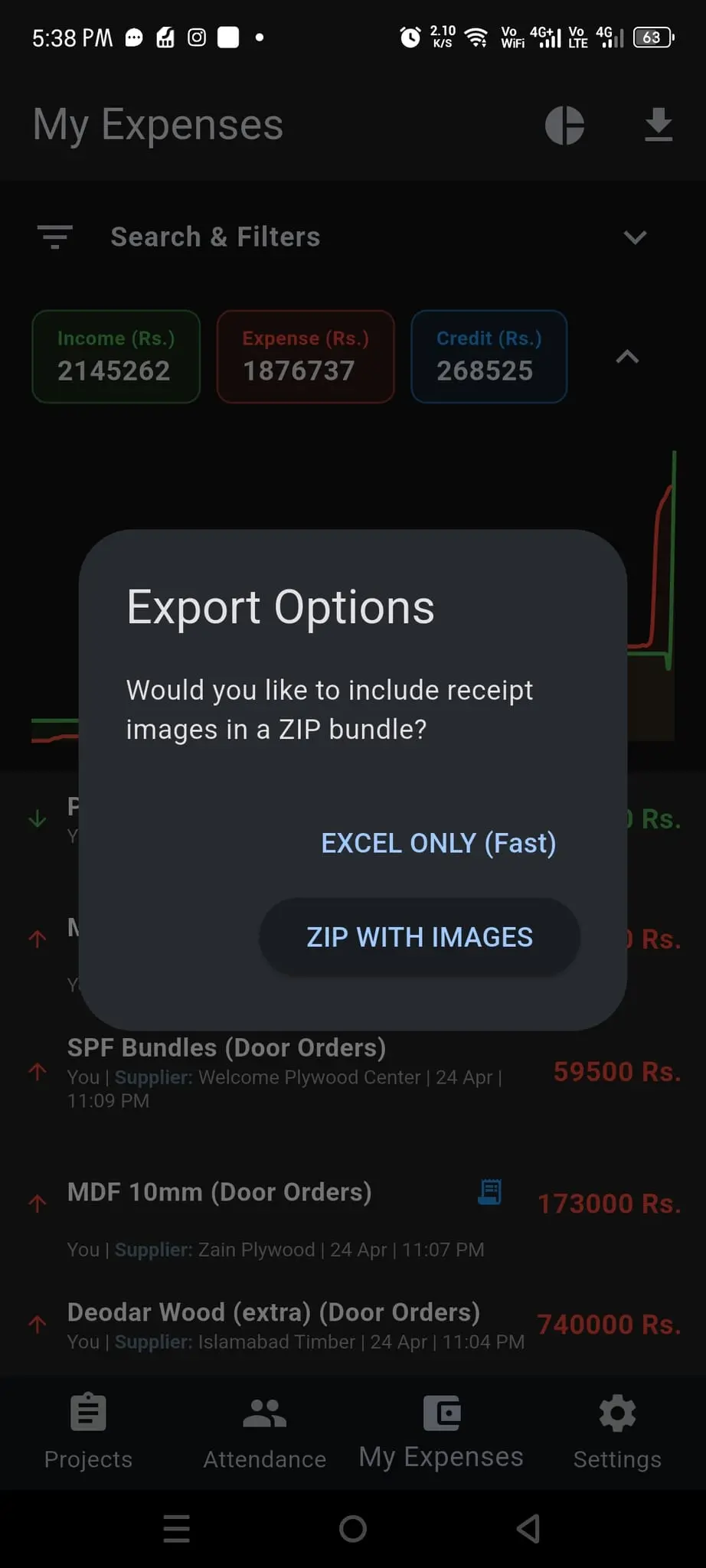 Screenshot 2 of CostTalk: Team Expense Tracker