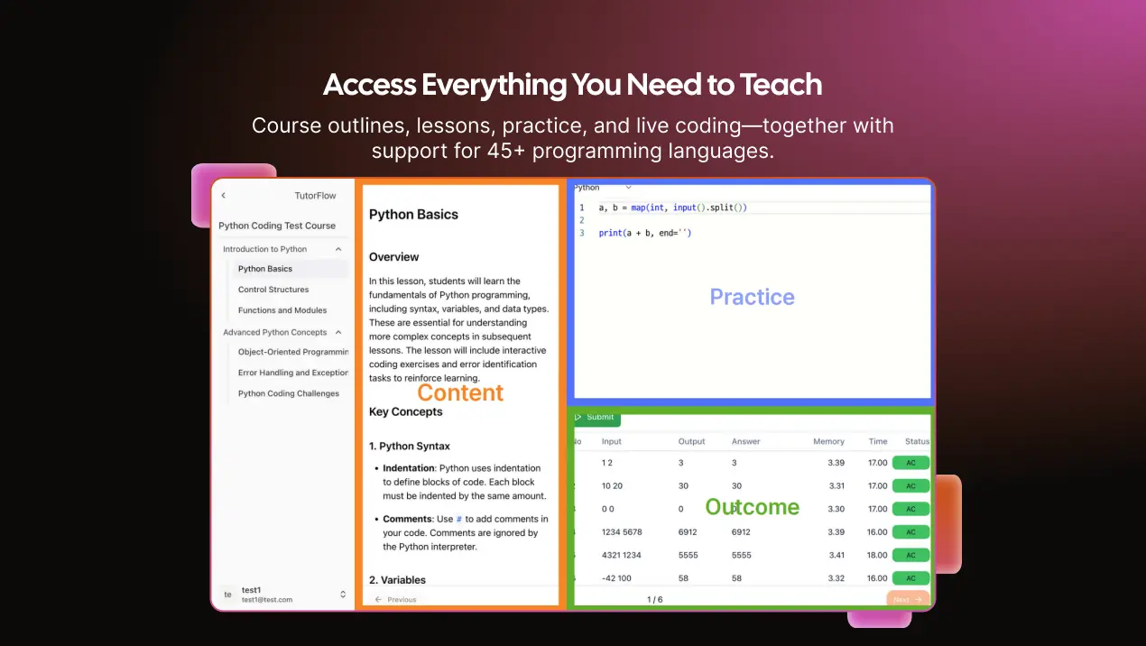 Screenshot 1 of TutorFlow