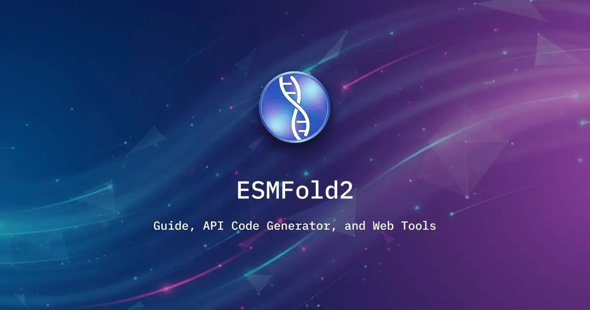 Screenshot 1 of ESMFold2 Tools