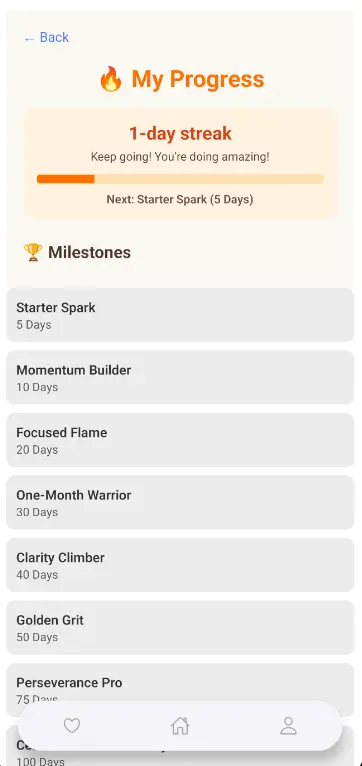 Screenshot 2 of Motivational Hub