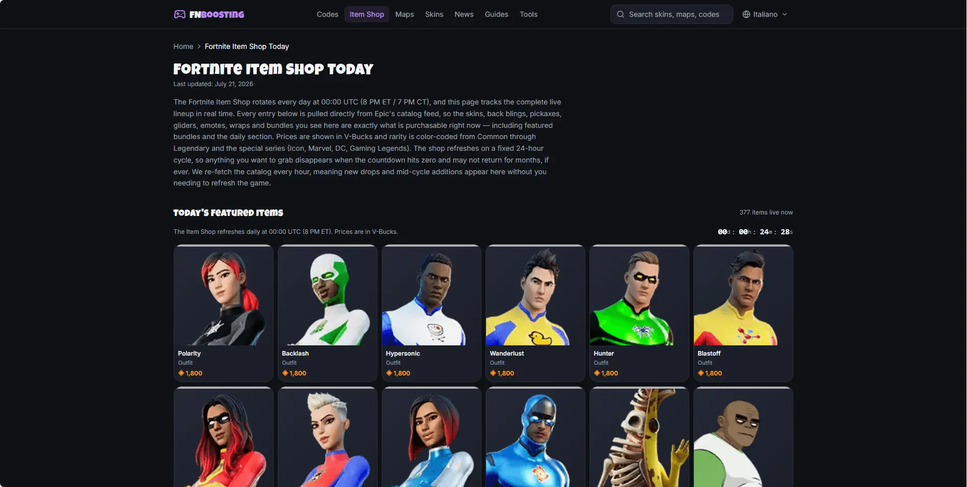 Screenshot 3 of FNBoosting - Free Fortnite Tools & Stats