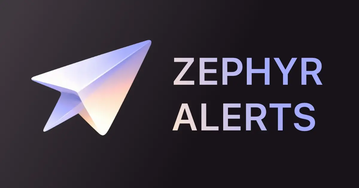 Screenshot 1 of ZephyrAlerts