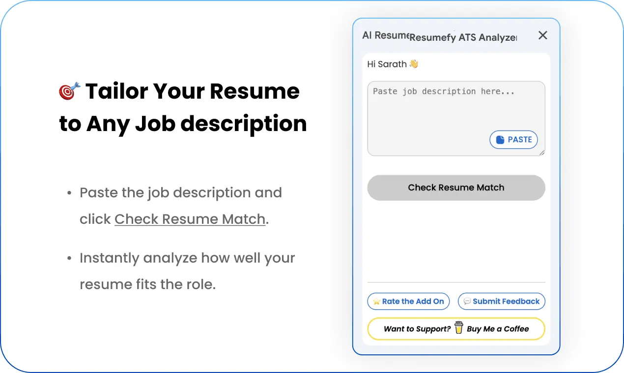 Screenshot 1 of Resumefy