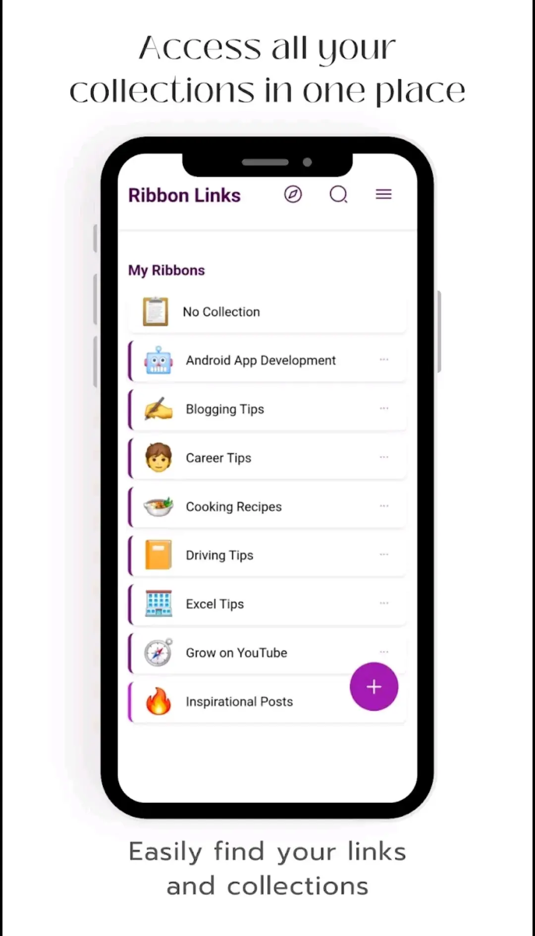 Screenshot 1 of Ribbon Links