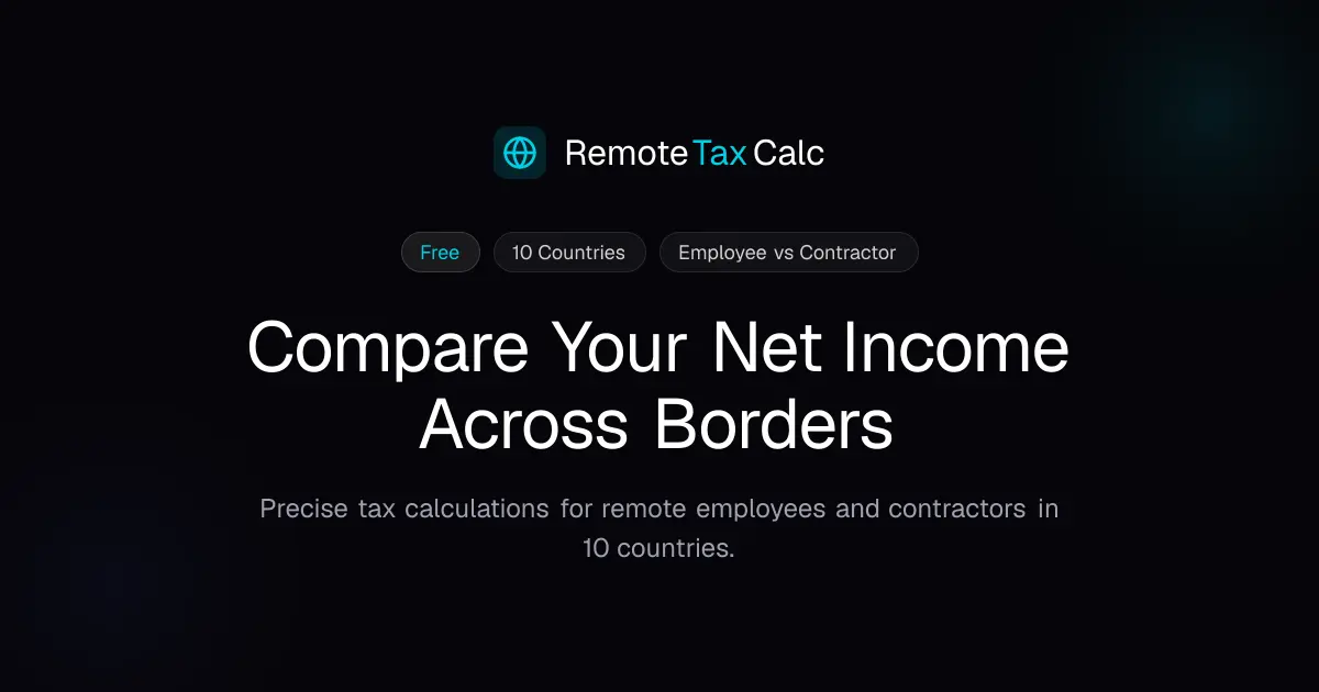 Screenshot 1 of Remote Work Tax Calculator