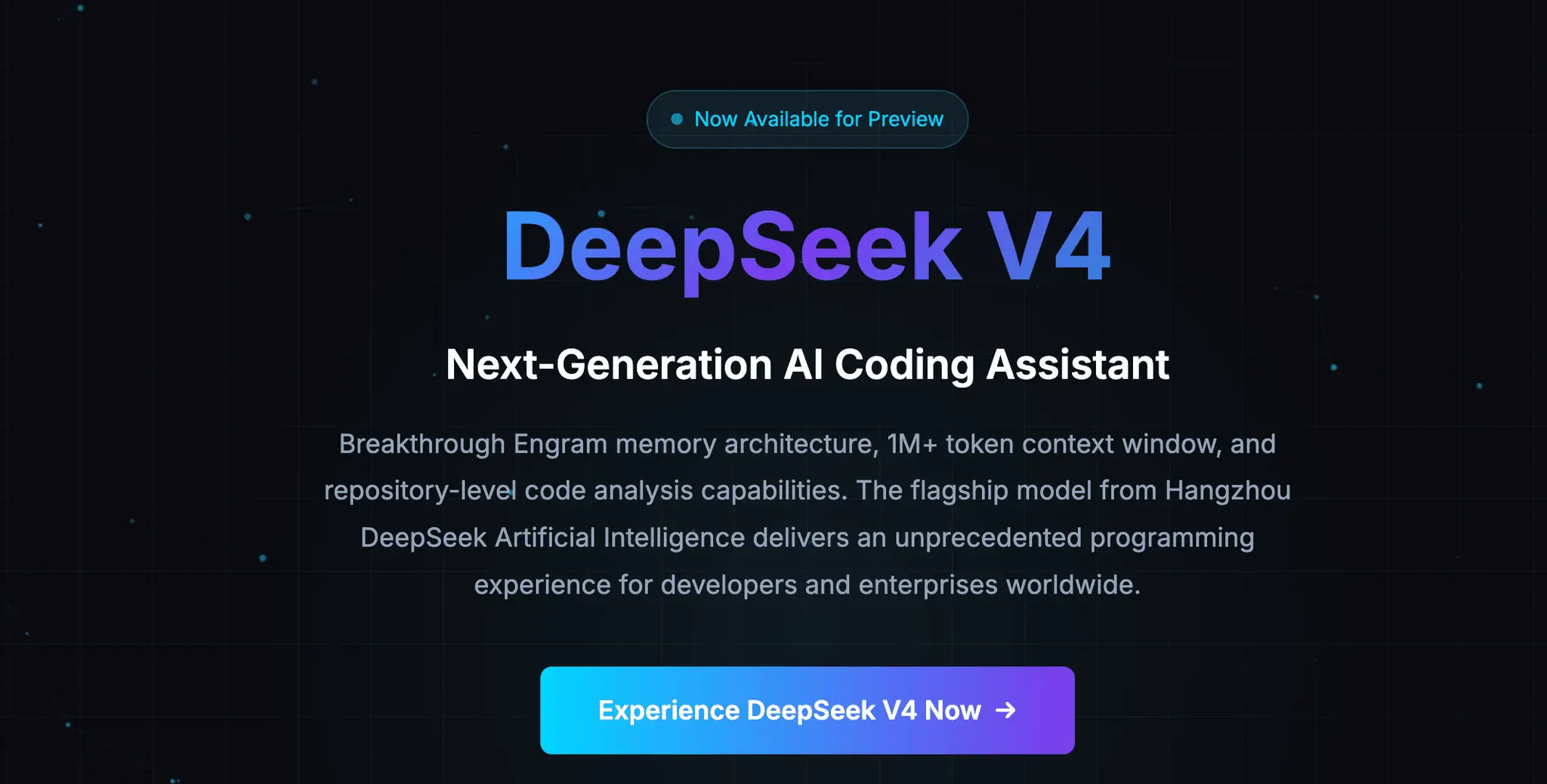 Screenshot 1 of DeepSeek V4