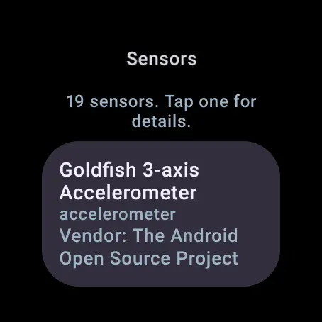 Screenshot 3 of WristSense