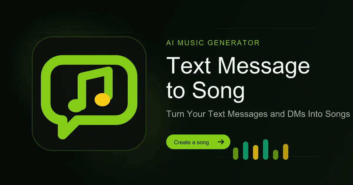 Screenshot 1 of Text Message to Song