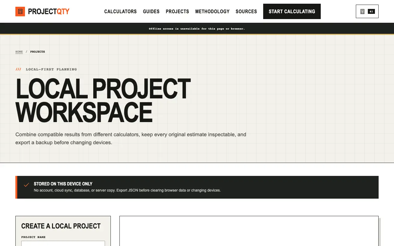 Screenshot 3 of ProjectQty