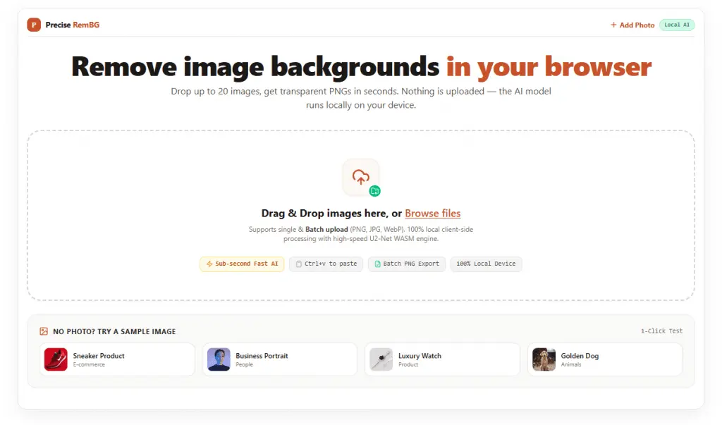 Screenshot 1 of Free Background Remover