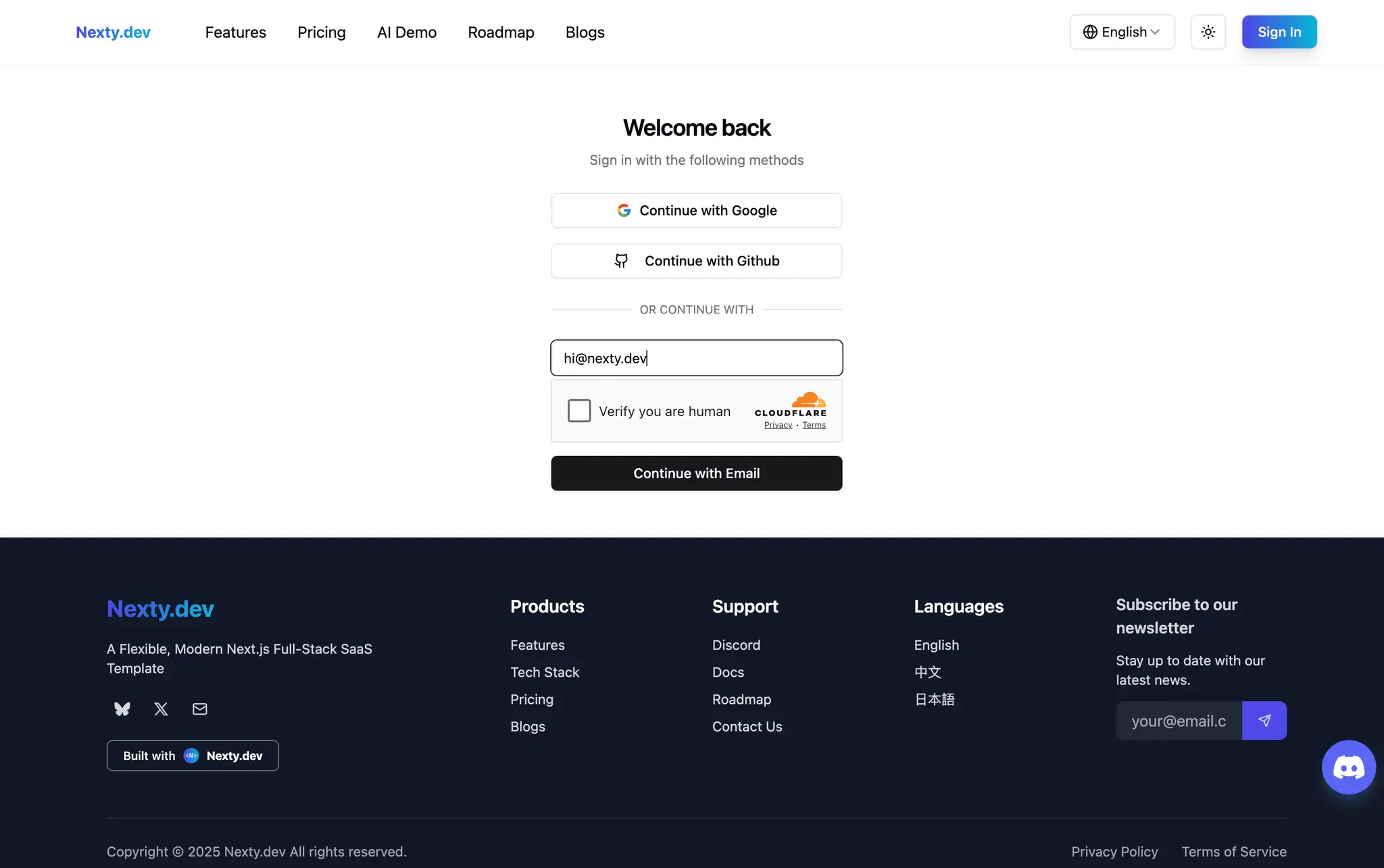 Screenshot 3 of Nexty.dev
