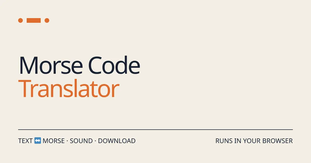 Screenshot 1 of Morse Code Translator