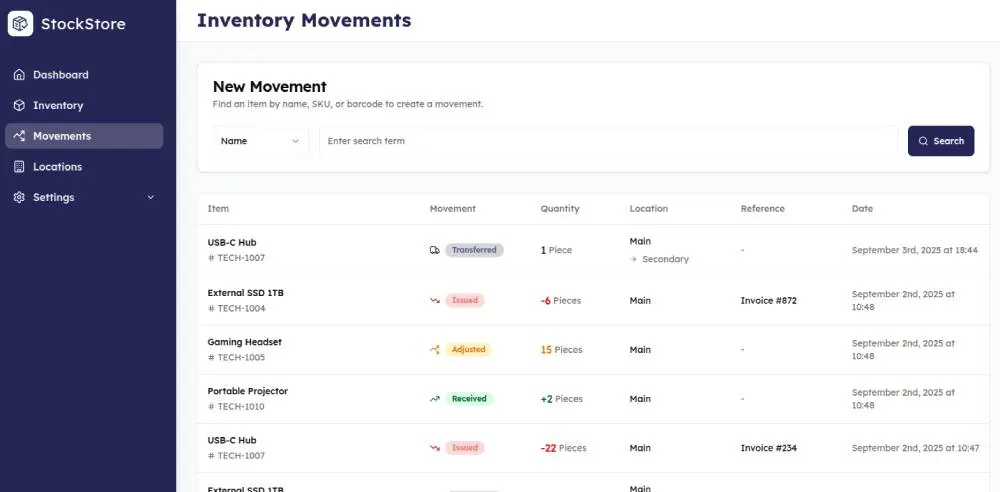 Screenshot 6 of StockStore