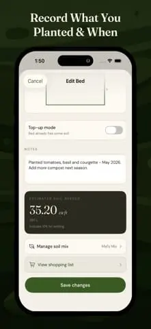 Screenshot 3 of Raised Bed Soil Calculator