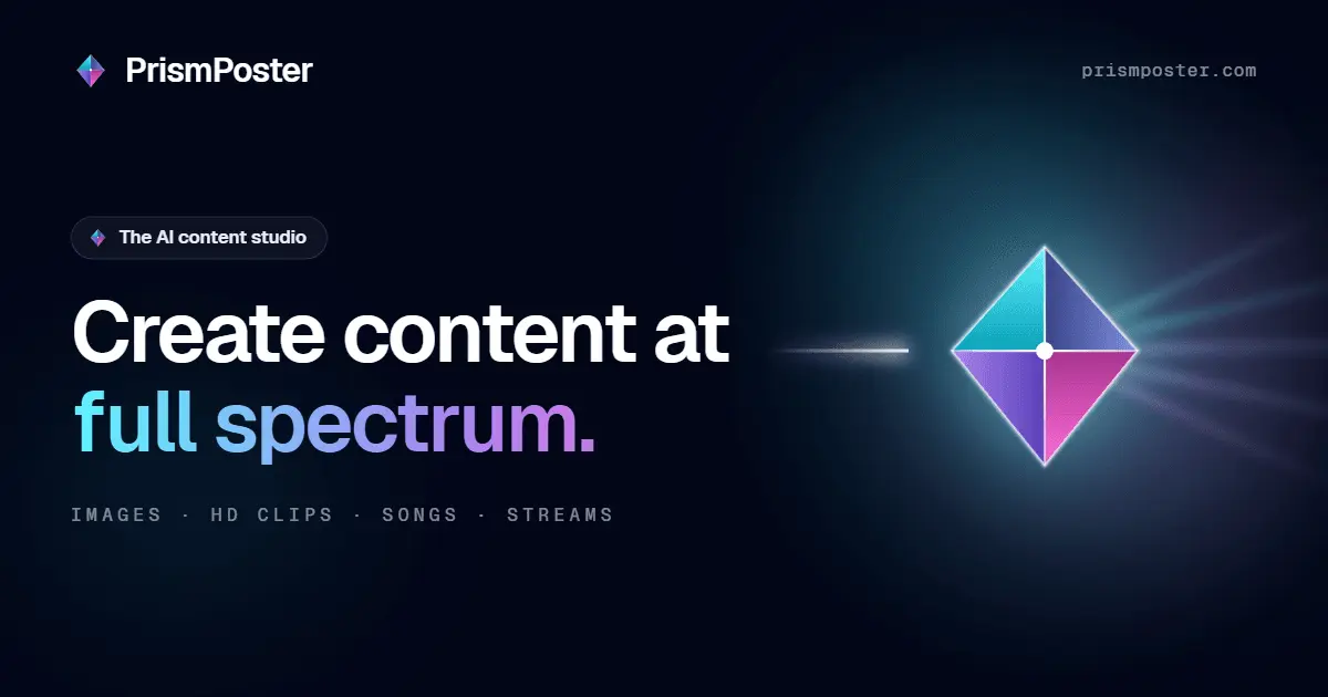 Screenshot 1 of PrismPoster
