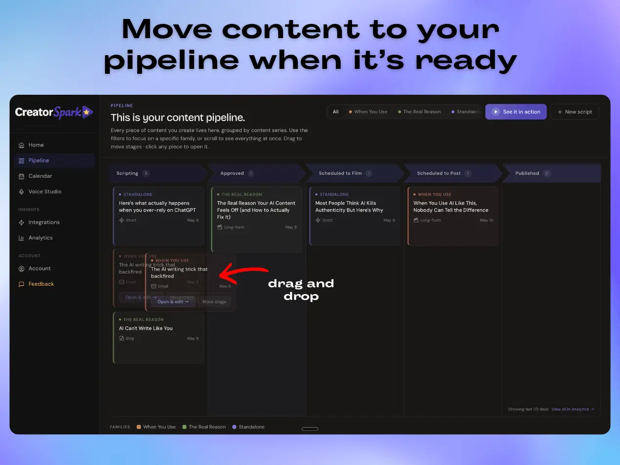 Screenshot 5 of CreatorSpark