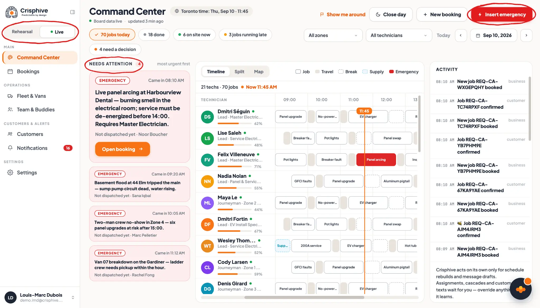 Screenshot 2 of Crisphive