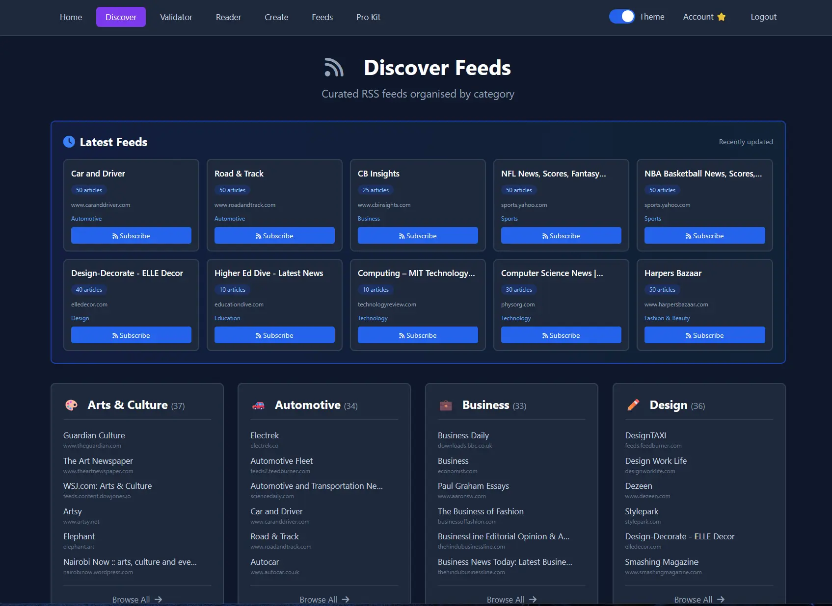 Screenshot 9 of RSS Kit