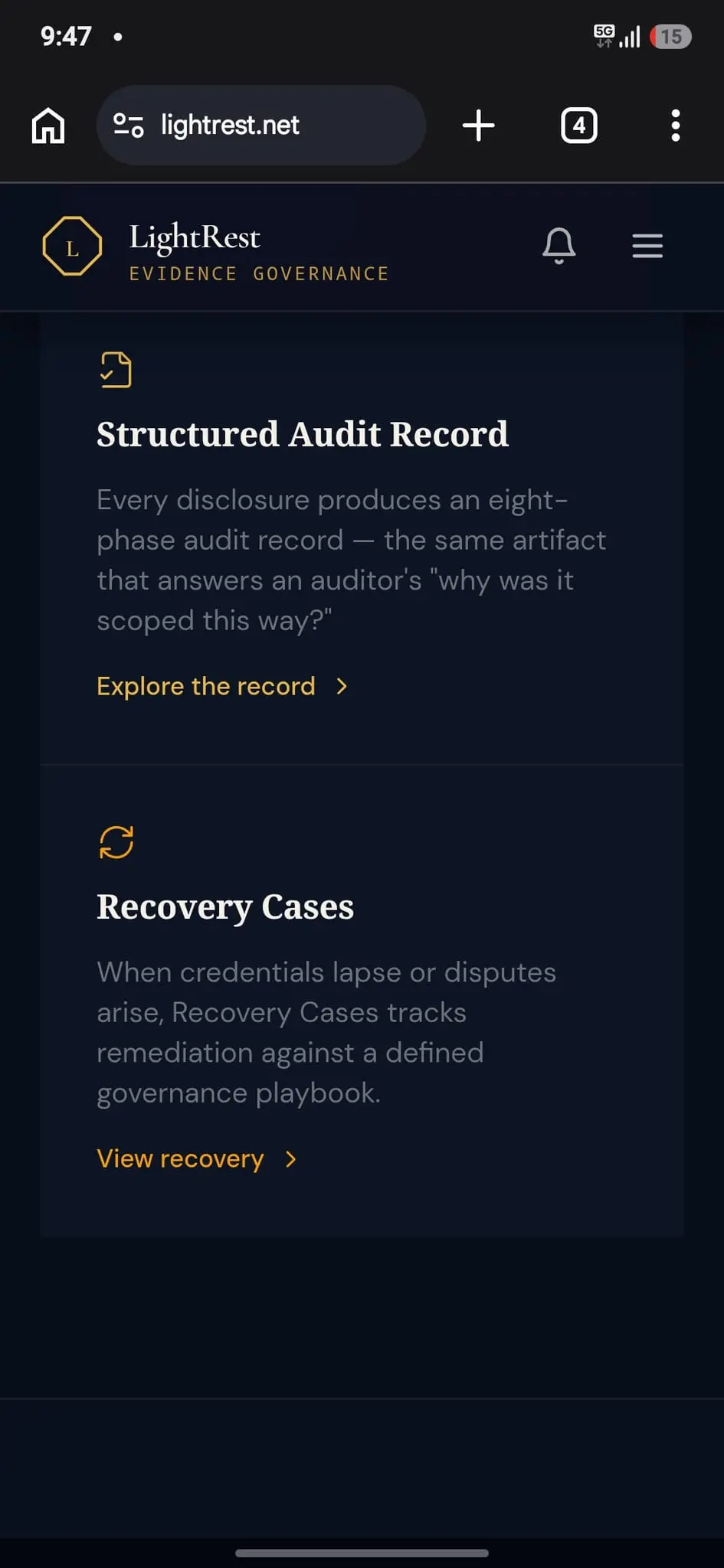 Screenshot 4 of LightRest