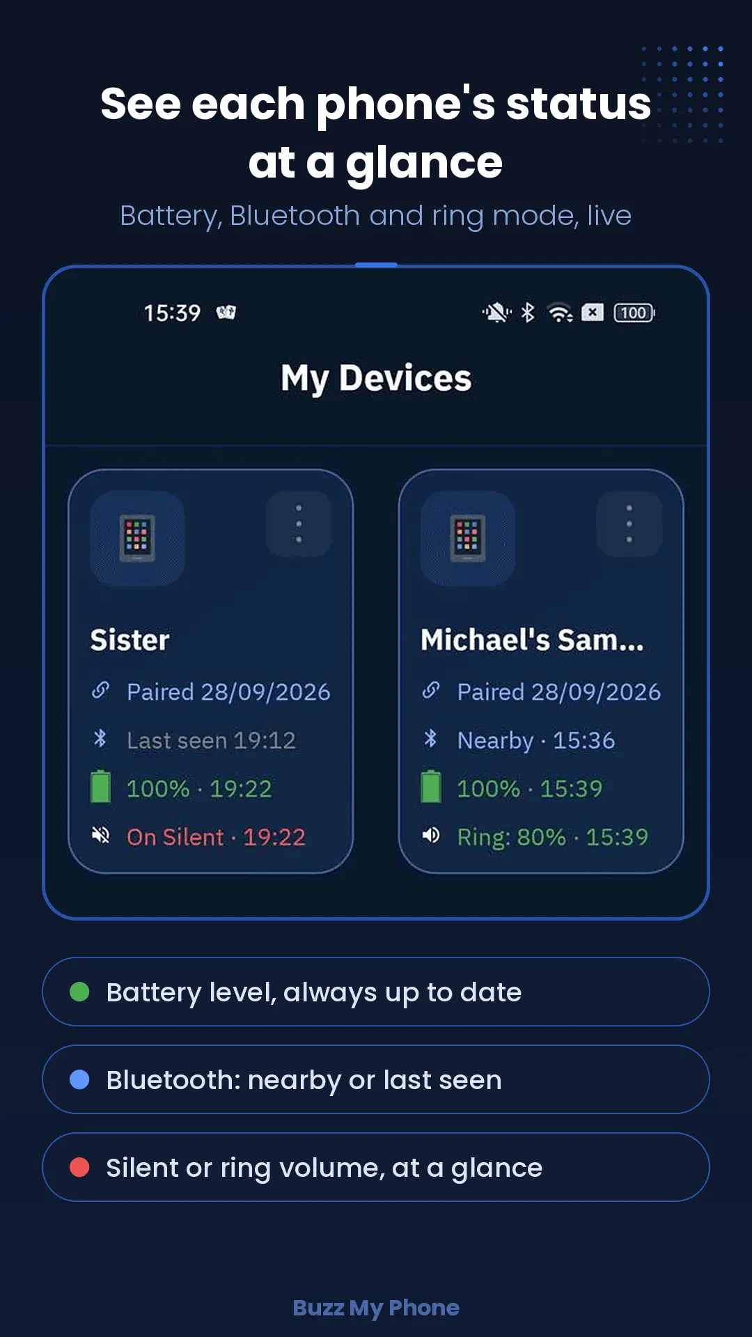 Screenshot 2 of Buzz My Phone