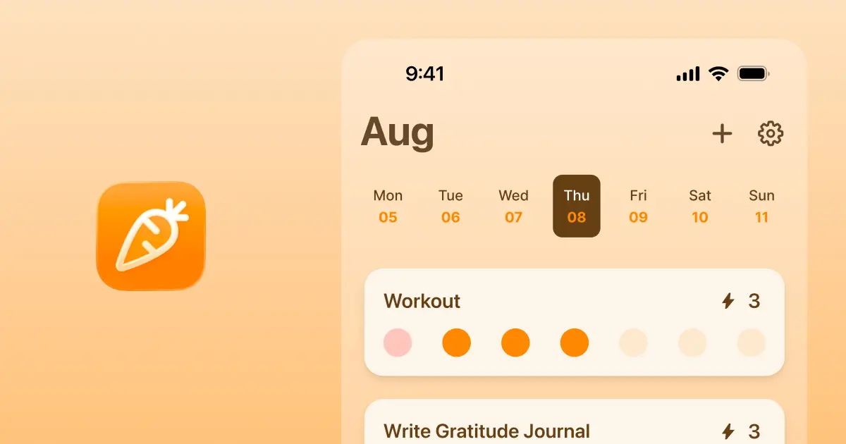 Screenshot 1 of Kabit: Habit Tracker App