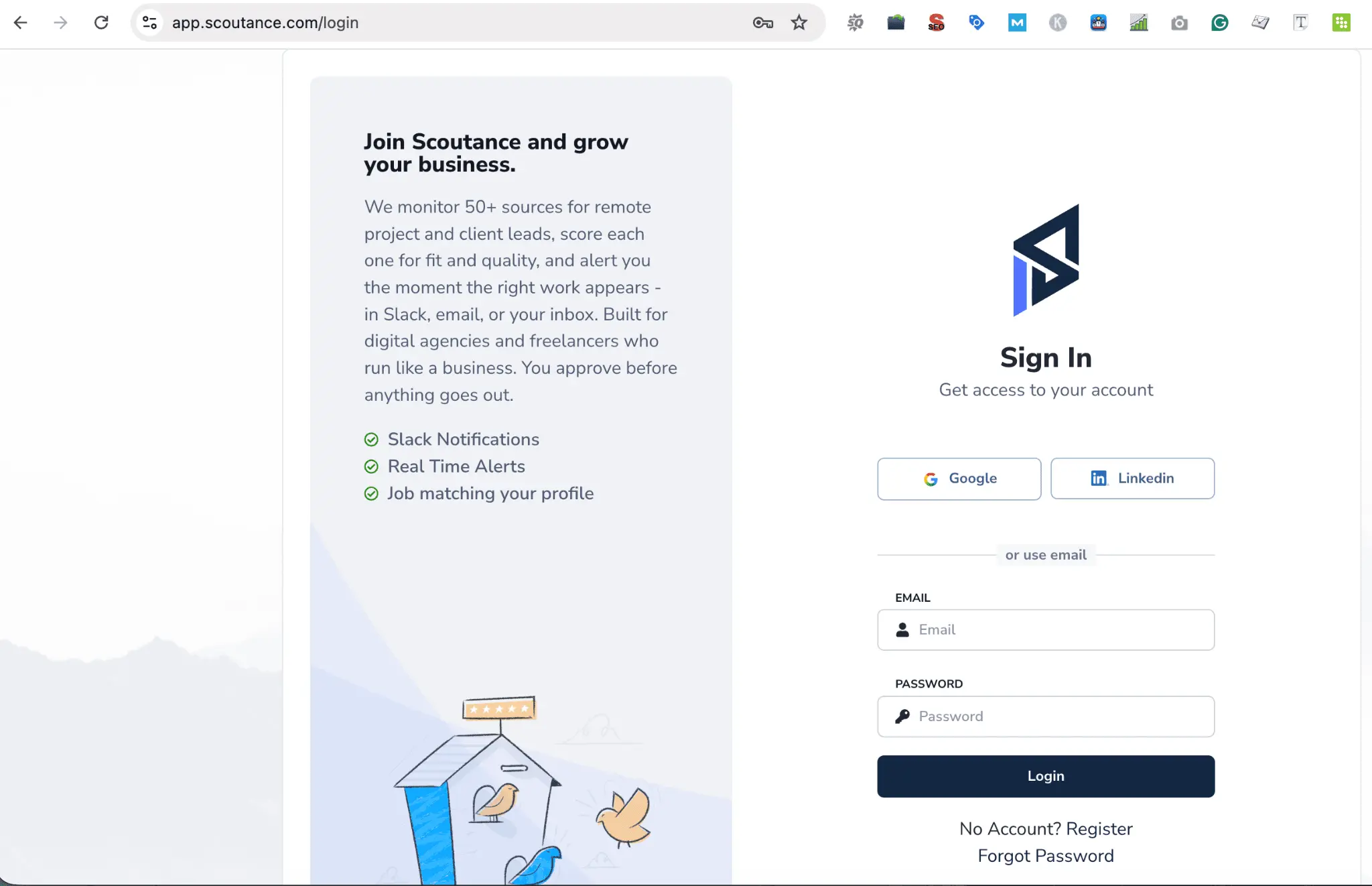 Screenshot 2 of Scoutance