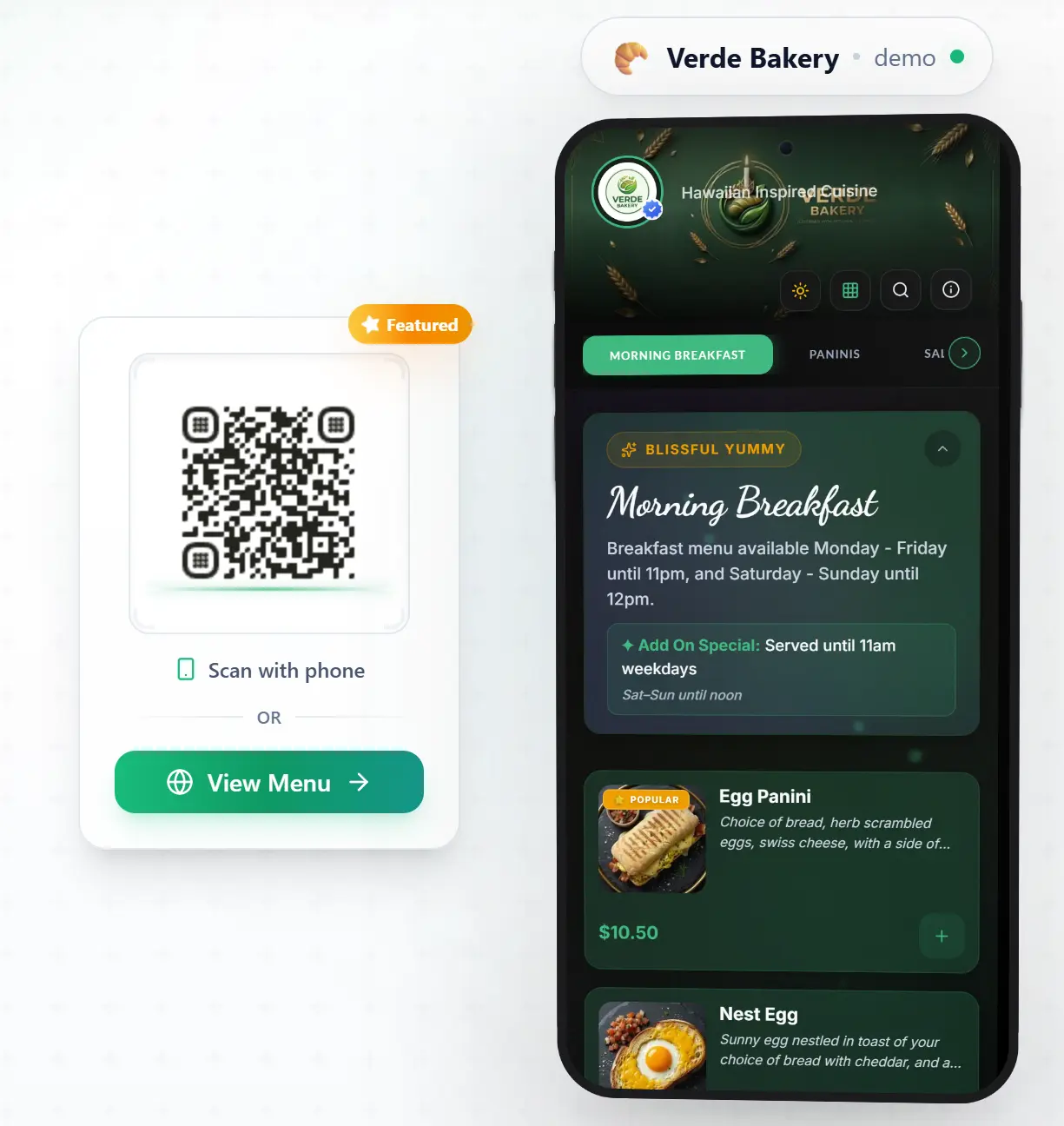 Screenshot 2 of MenuHoster