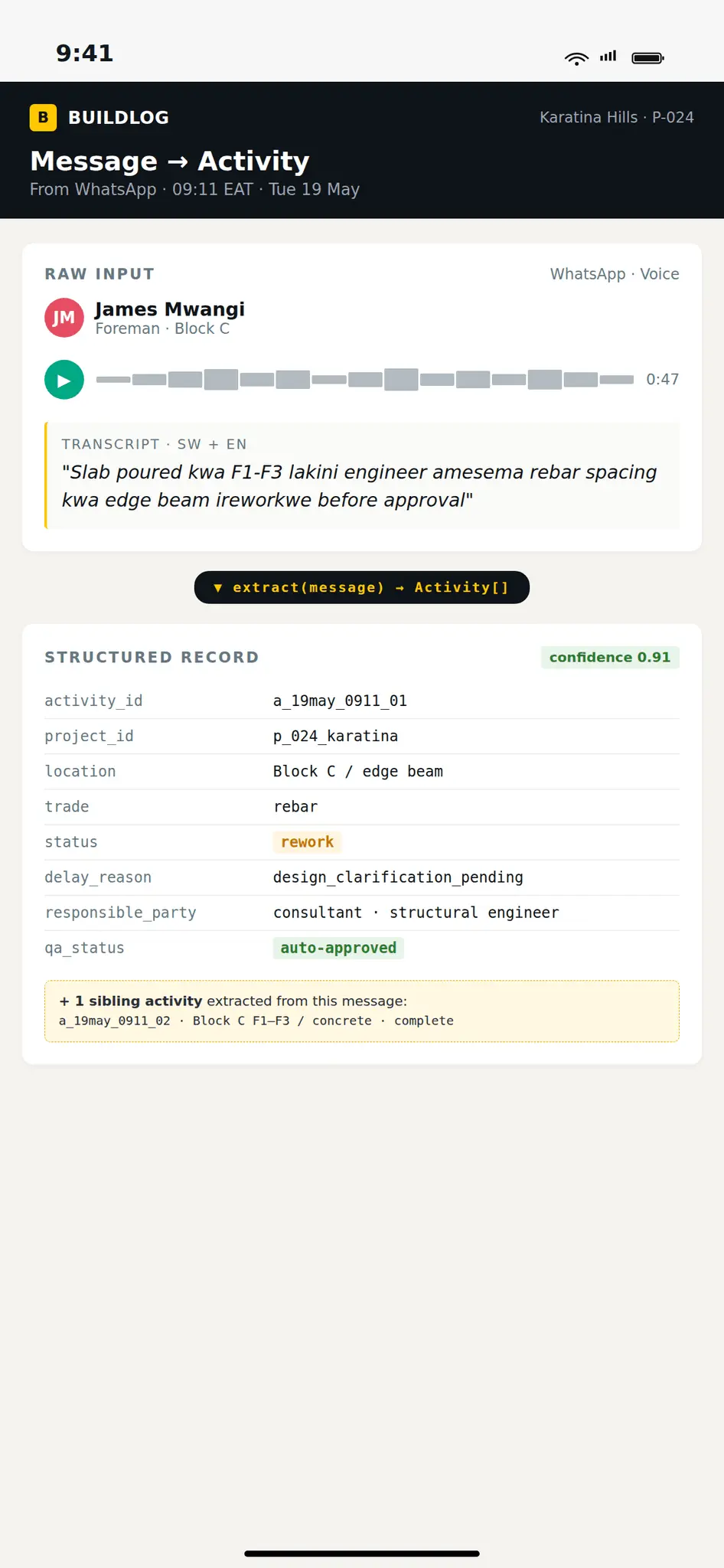 Screenshot 4 of BuildLog