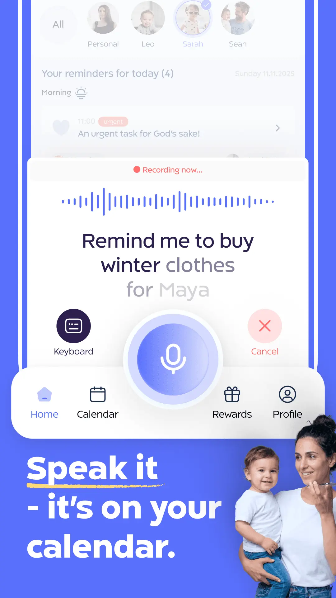 Screenshot 2 of RemindHer