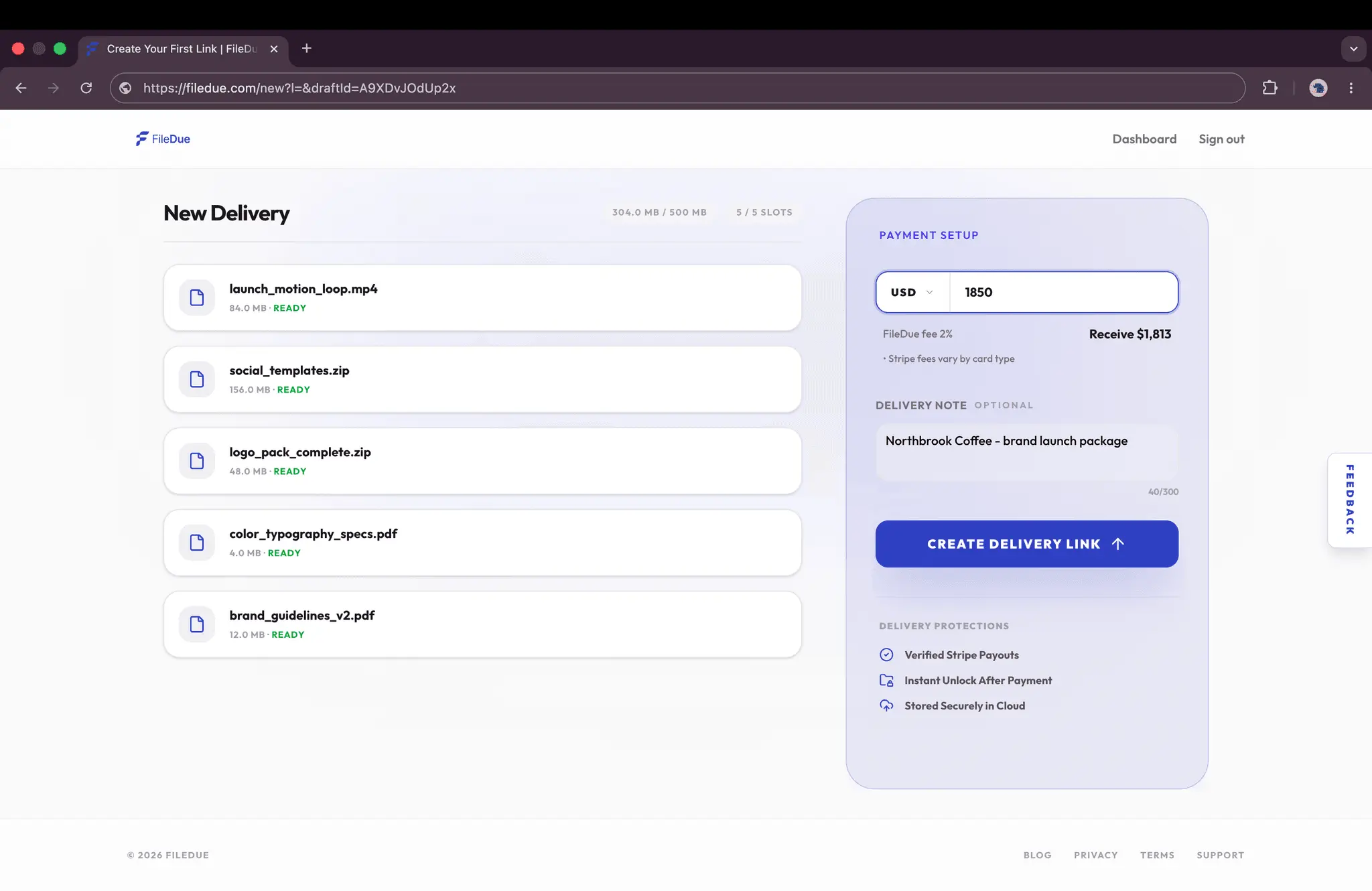 Screenshot 1 of FileDue