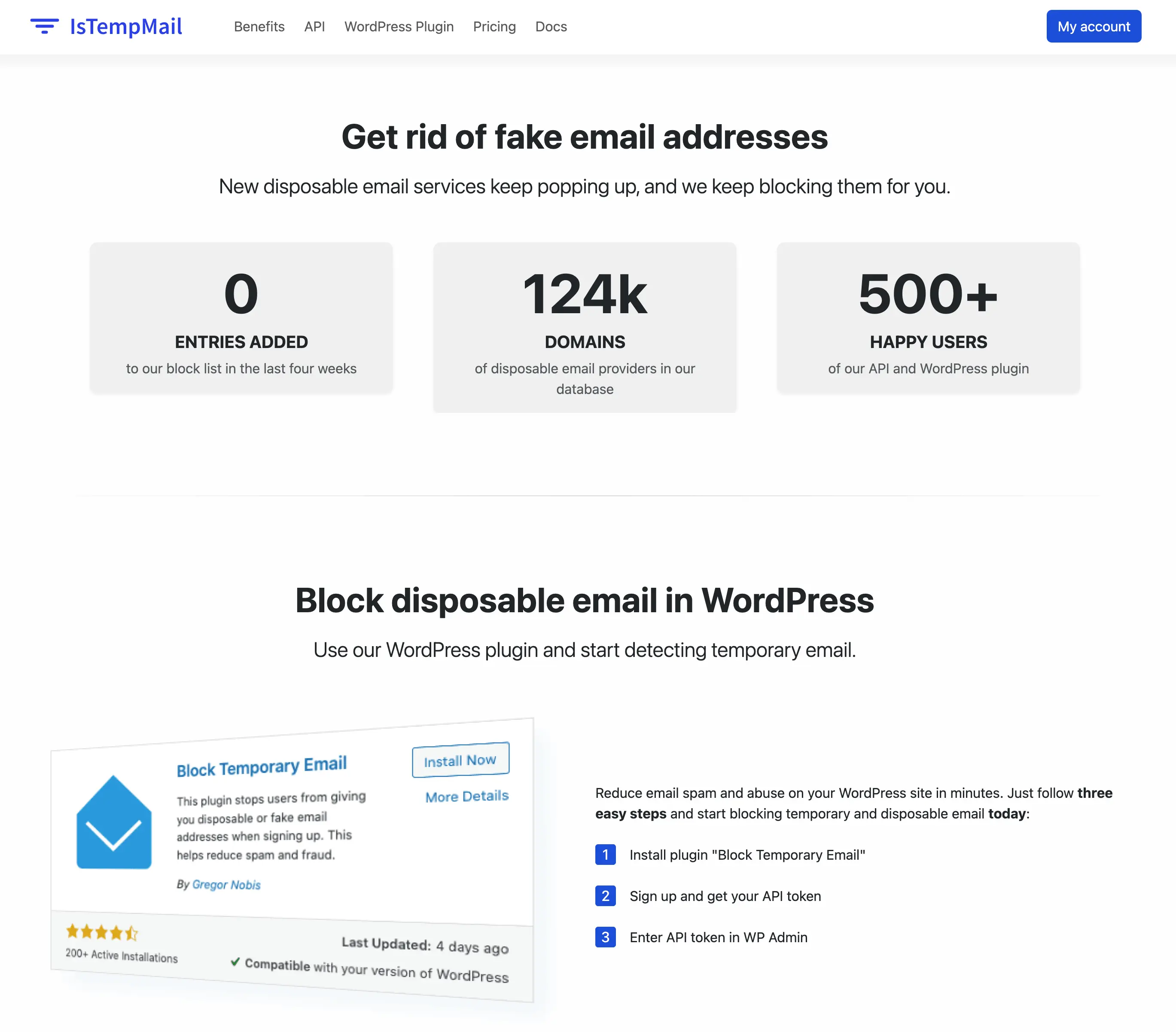 Screenshot 2 of istempmail.com