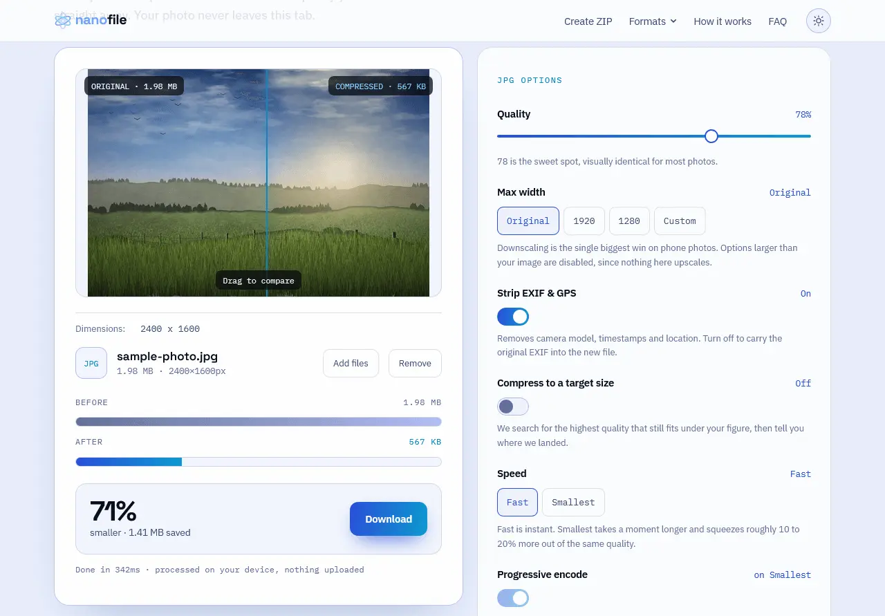 Screenshot 3 of nanofile