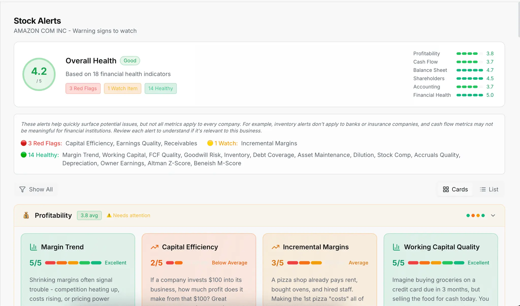 Screenshot 10 of StockAInsights - Stock Analysis Platform
