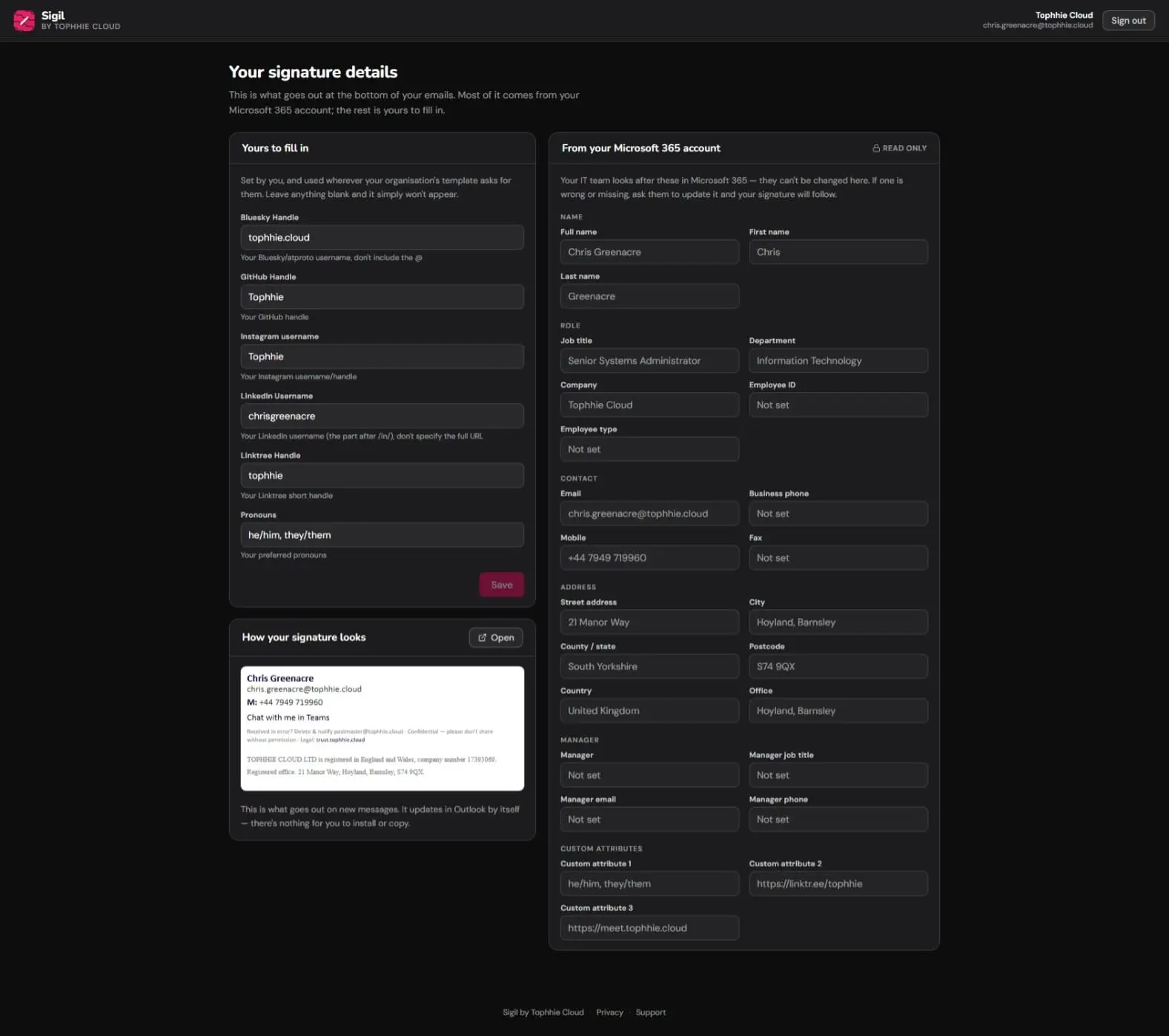 Screenshot 3 of Sigil