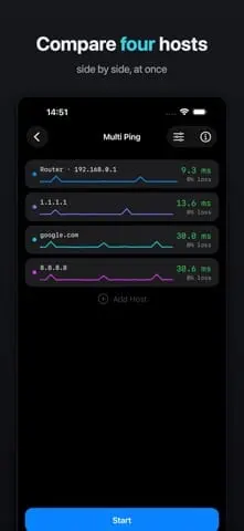 Screenshot 1 of Radien: Network Toolbox