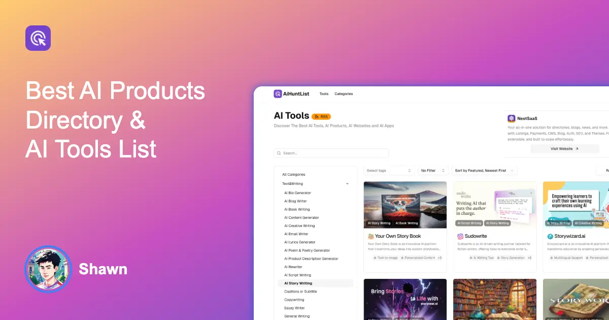Screenshot 1 of AIHuntList
