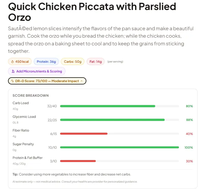 Screenshot 4 of Dinner Roulette Pro