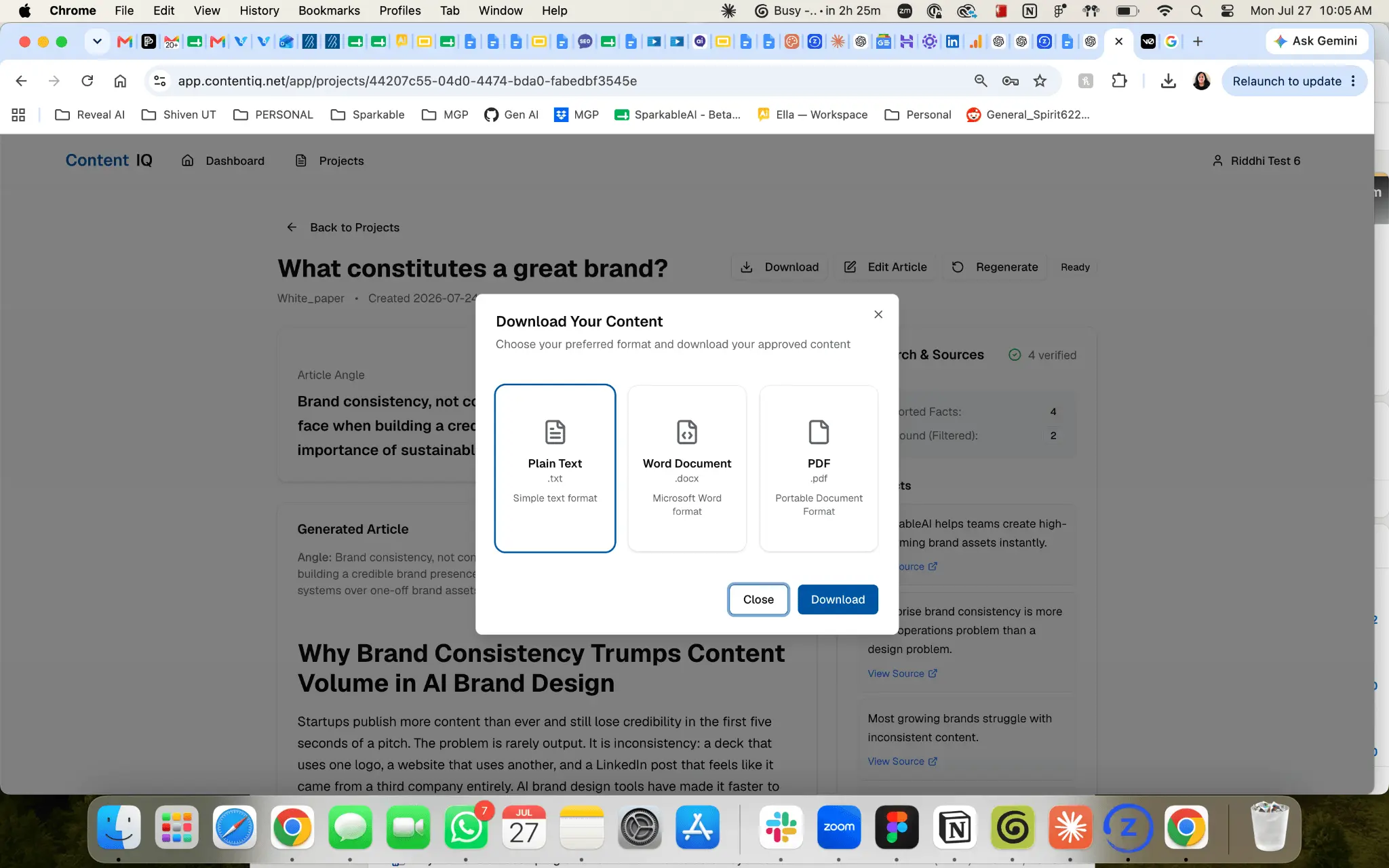 Screenshot 6 of ContentIQ