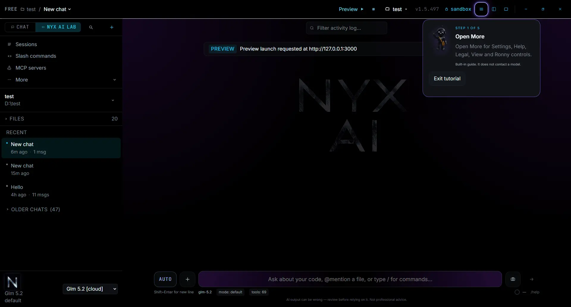 Screenshot 5 of NYX AI