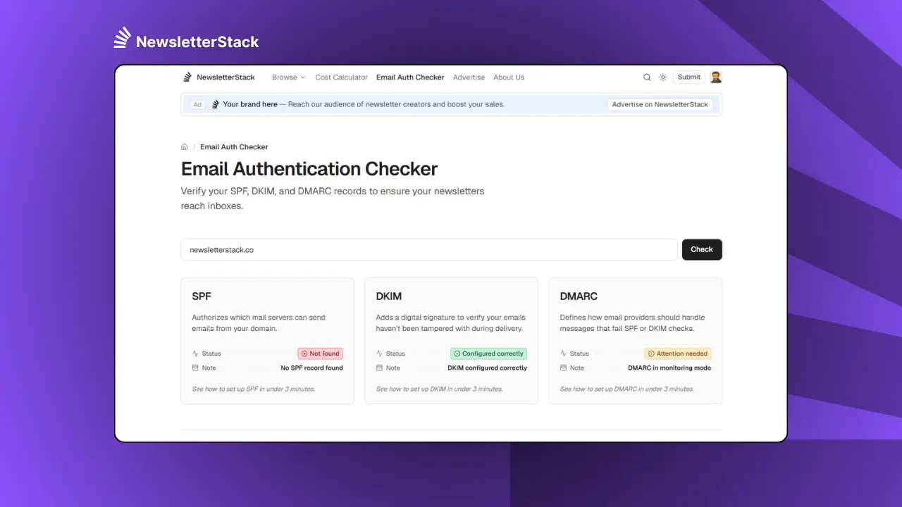 Screenshot 5 of NewsletterStack