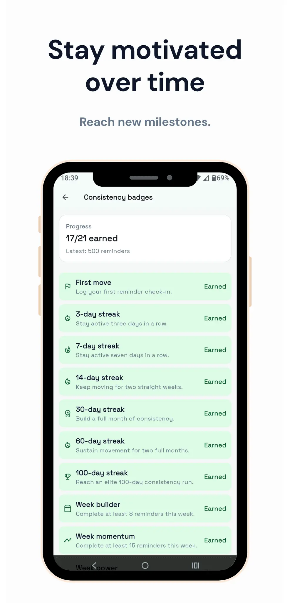 Screenshot 7 of Move Reminders