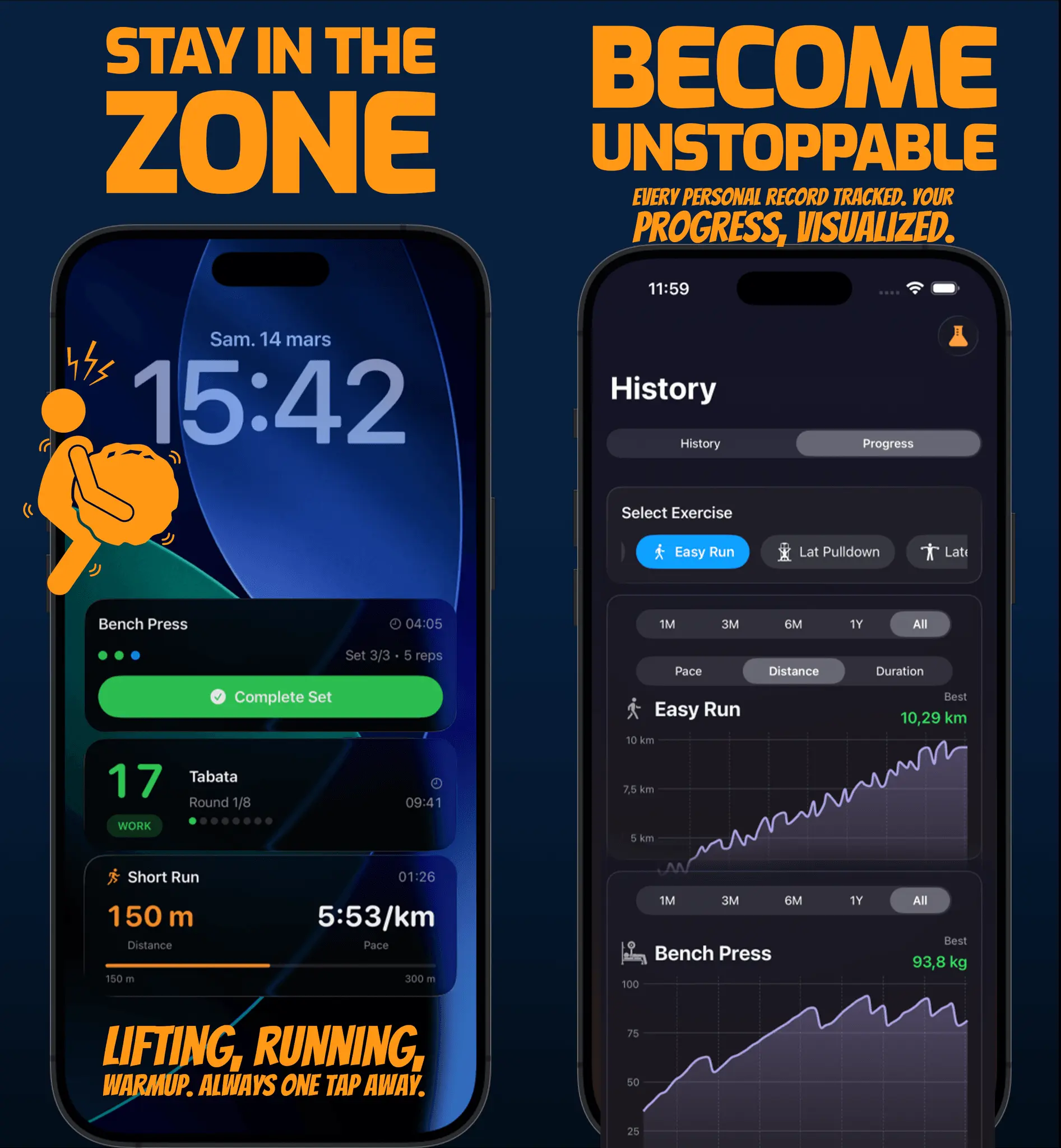 Screenshot 5 of AddFive - Just Add 5 (kg | km | min)