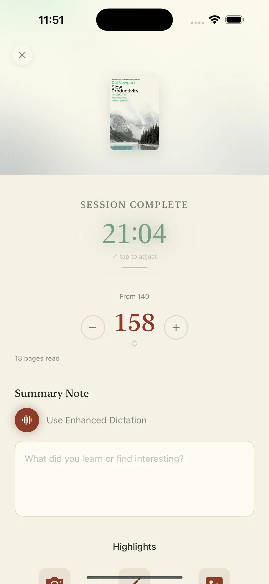 Screenshot 4 of Nous: Reading Tracker