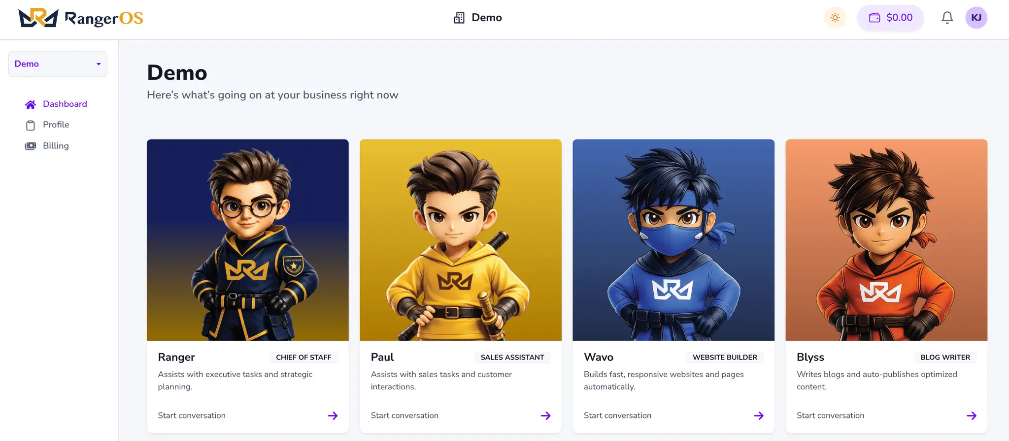 Screenshot 3 of RangerOS