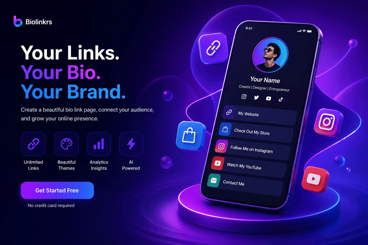 Screenshot 2 of BioLinkrs