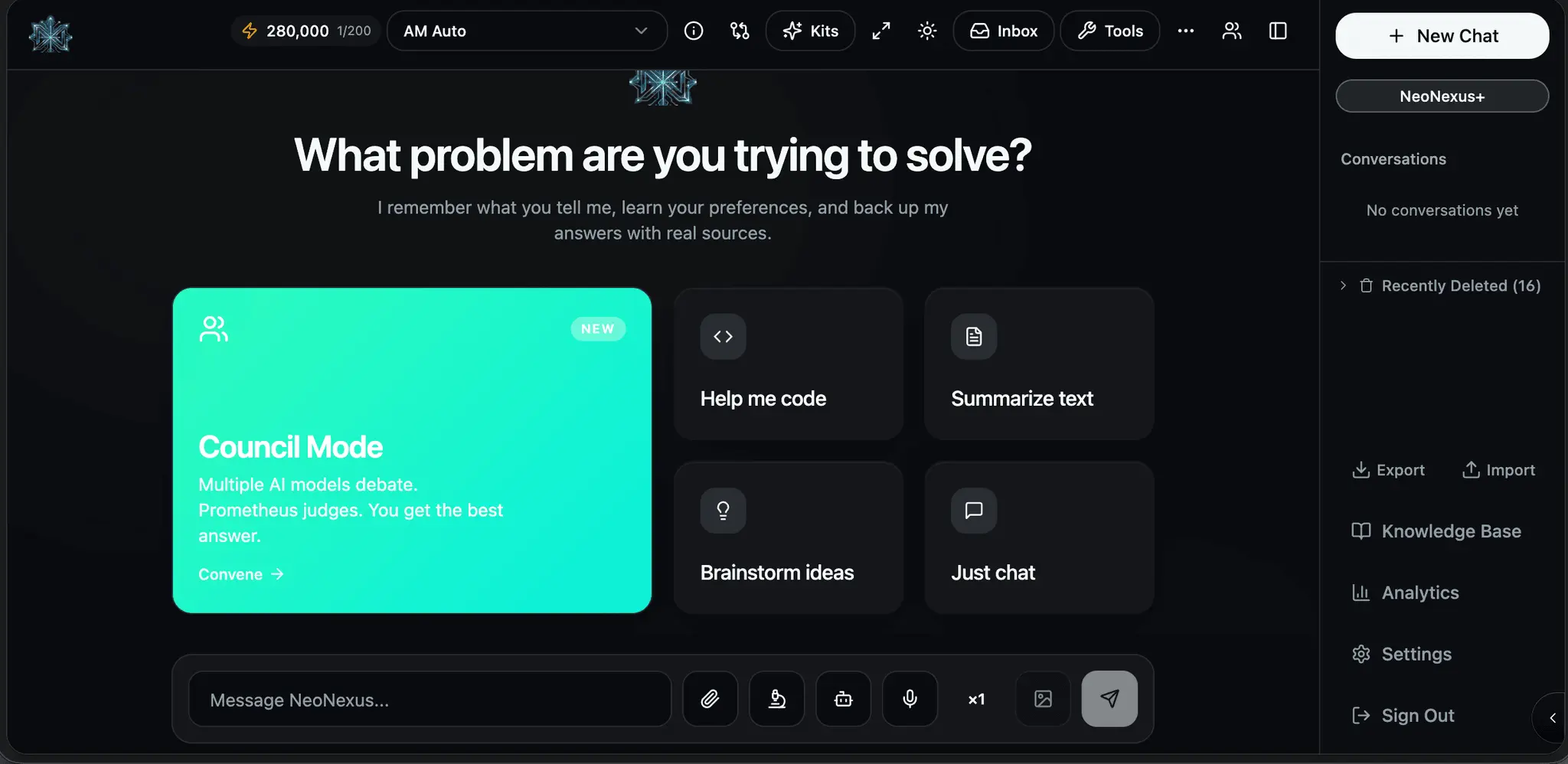 Screenshot 1 of NeoNexus