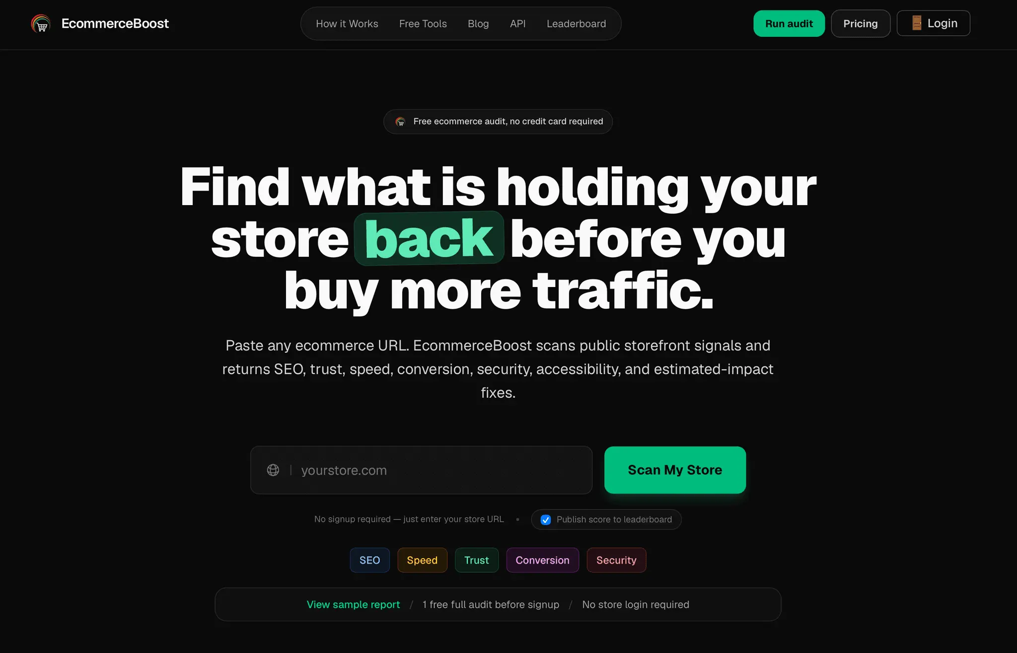 Screenshot 1 of EcommerceBoost