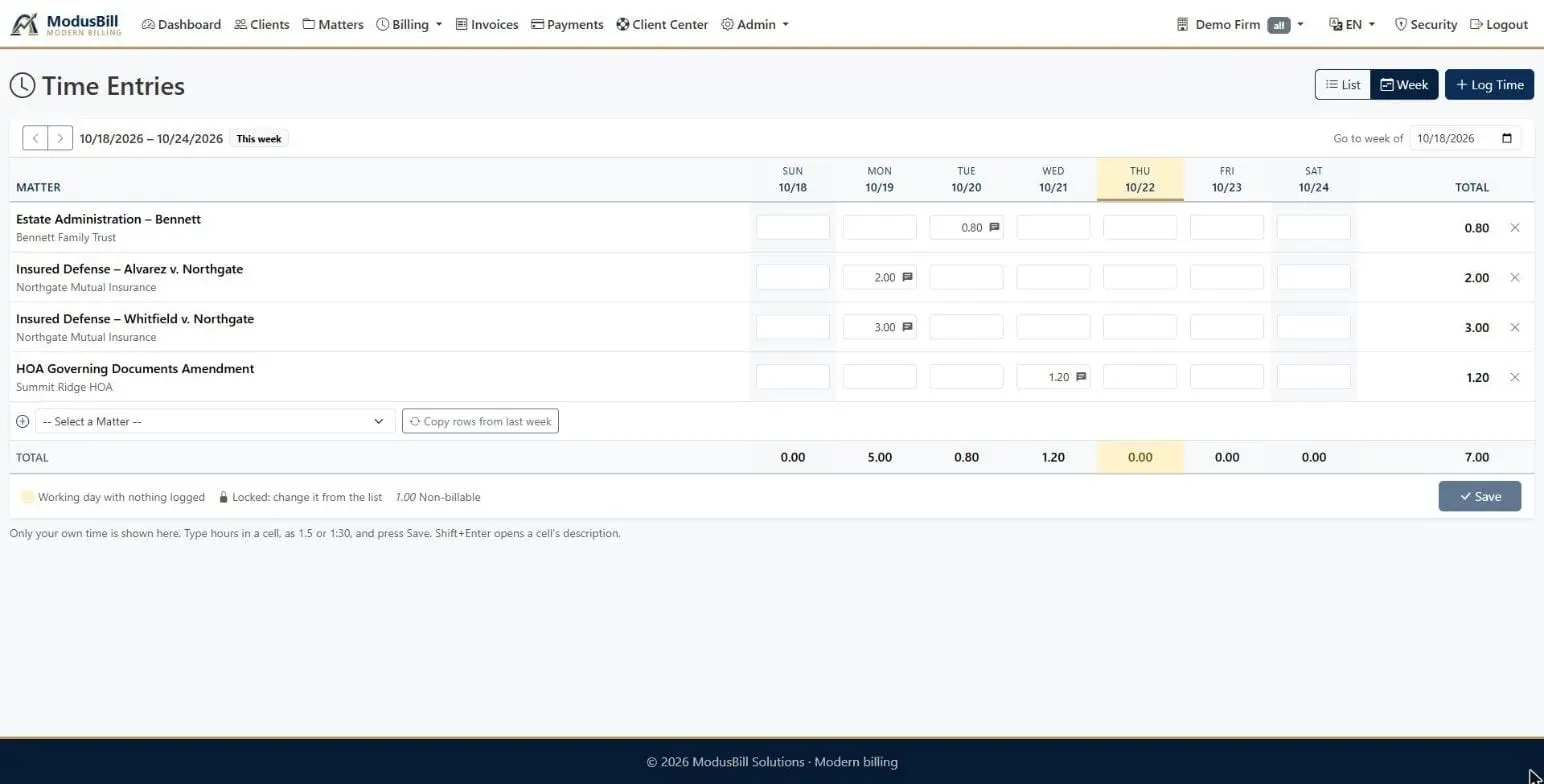 Screenshot 4 of ModusBill