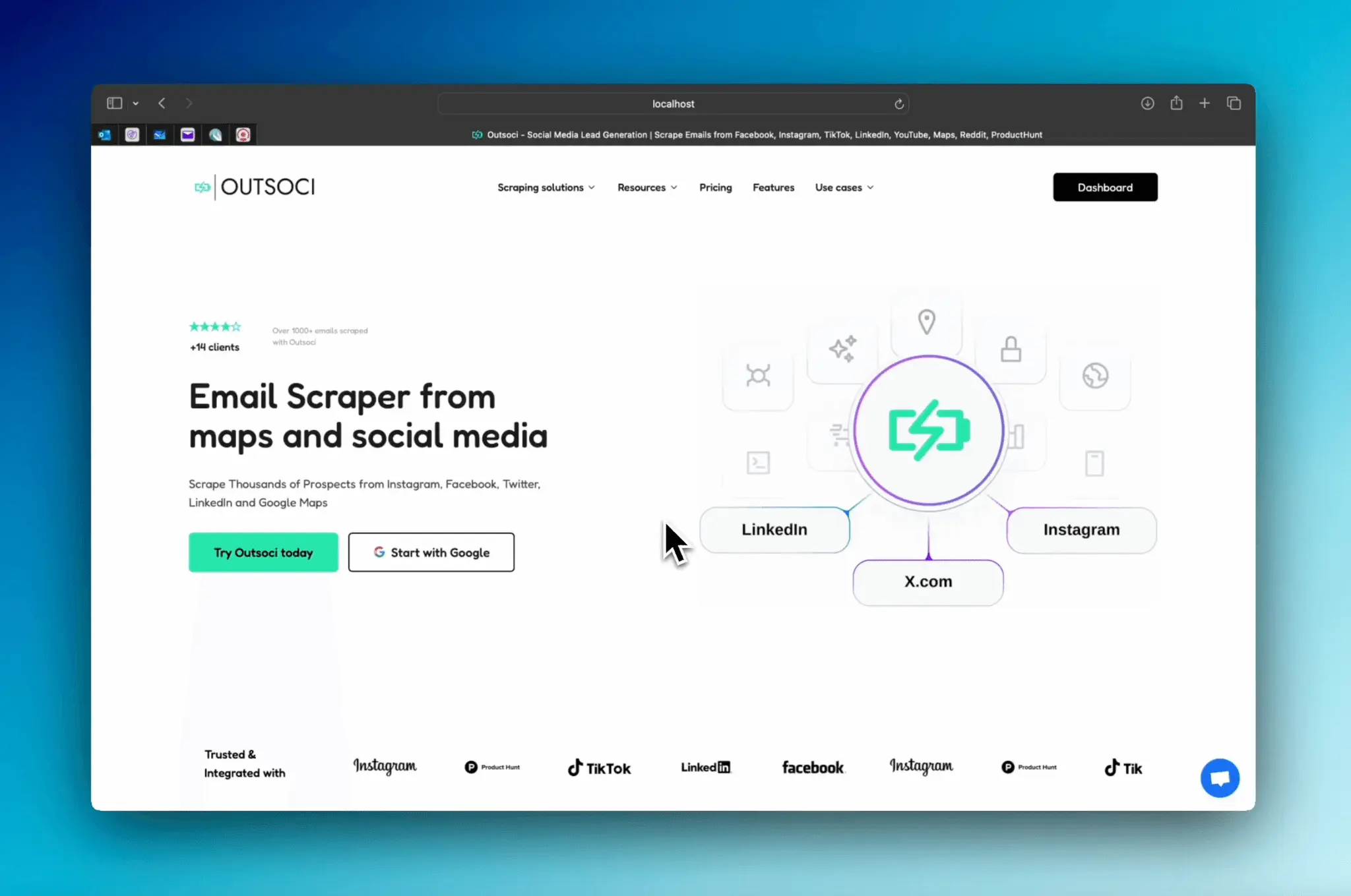 Screenshot 1 of Outsoci
