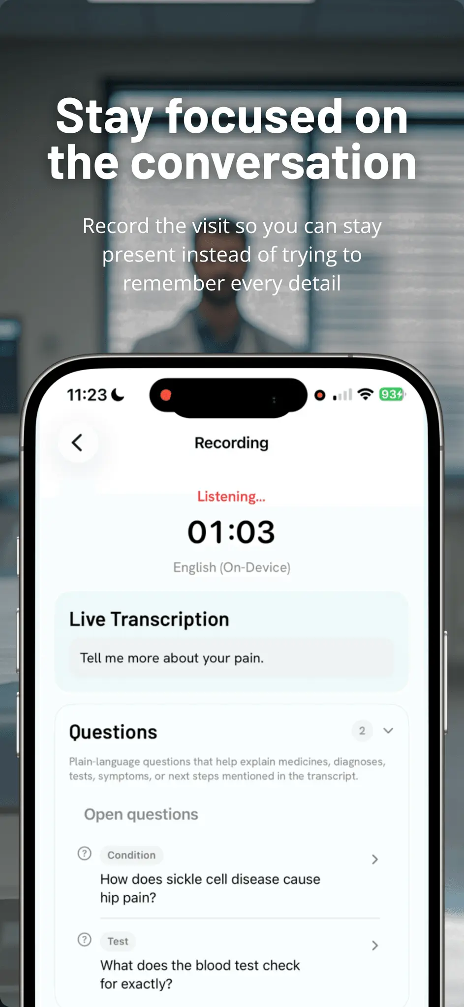 Screenshot 4 of AI Doctor Notes
